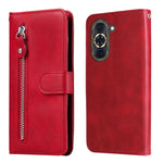 Custodia per telefono in pelle con cerniera in vitello, For Huawei nova 10 SE, For Huawei nova 10, For Huawei nova 10 Pro, For OPPO A58 5G