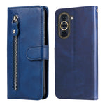 Custodia per telefono in pelle con cerniera in vitello, For Huawei nova 10 SE, For Huawei nova 10, For Huawei nova 10 Pro, For OPPO A58 5G