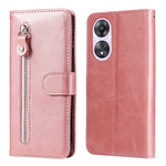 Custodia per telefono in pelle con cerniera in vitello, For Huawei nova 10 SE, For Huawei nova 10, For Huawei nova 10 Pro, For OPPO A58 5G