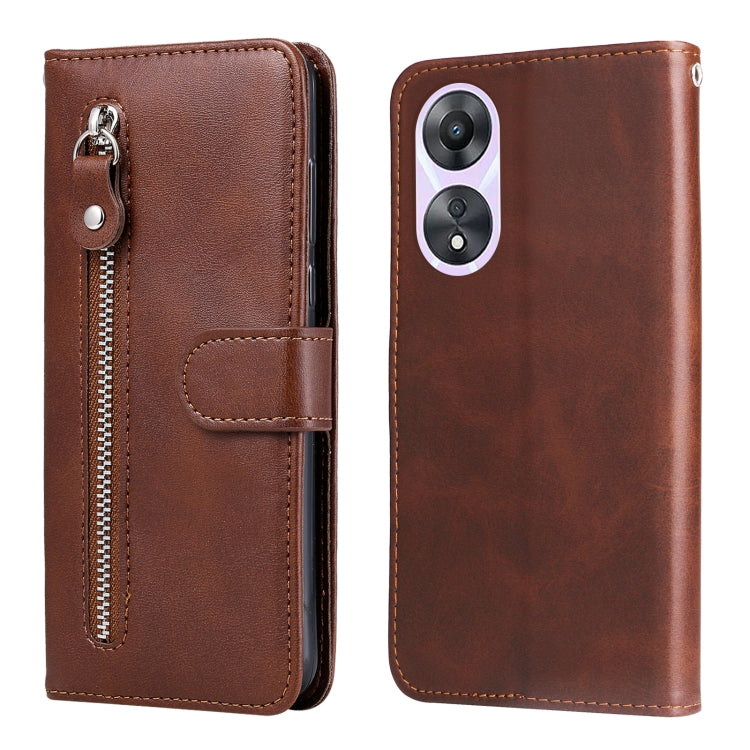 Custodia per telefono in pelle con cerniera in vitello, For Huawei nova 10 SE, For Huawei nova 10, For Huawei nova 10 Pro, For OPPO A58 5G
