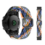 Cinturino elastico intrecciato in nylon regolabile, For Garmin Fenix 7X