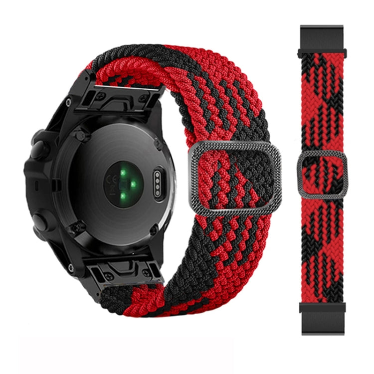 Cinturino elastico intrecciato in nylon regolabile, For Garmin Fenix 7X