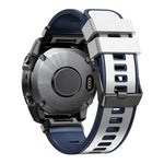 Cinturino in silicone bicolore a sgancio rapido da 26 mm, For Garmin Fenix 7X