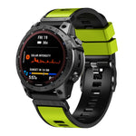 Cinturino in silicone bicolore a sgancio rapido da 26 mm, For Garmin Fenix 7X