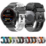 Cinturino in silicone bicolore a sgancio rapido da 26 mm, For Garmin Fenix 7X