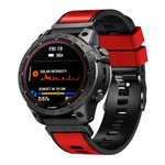 Cinturino in silicone bicolore a sgancio rapido da 22 mm, For Garmin Fenix 7