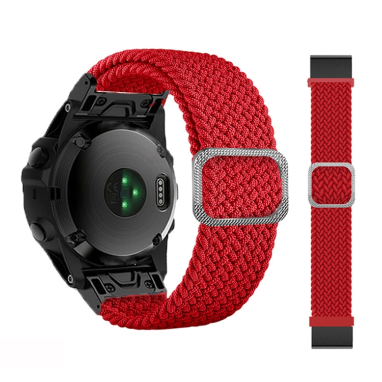 Cinturino elastico intrecciato in nylon regolabile, For Garmin Fenix 7