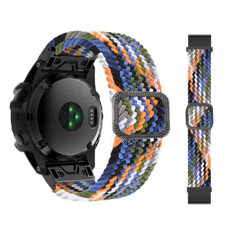 Cinturino elastico intrecciato in nylon regolabile, For Garmin Fenix 7