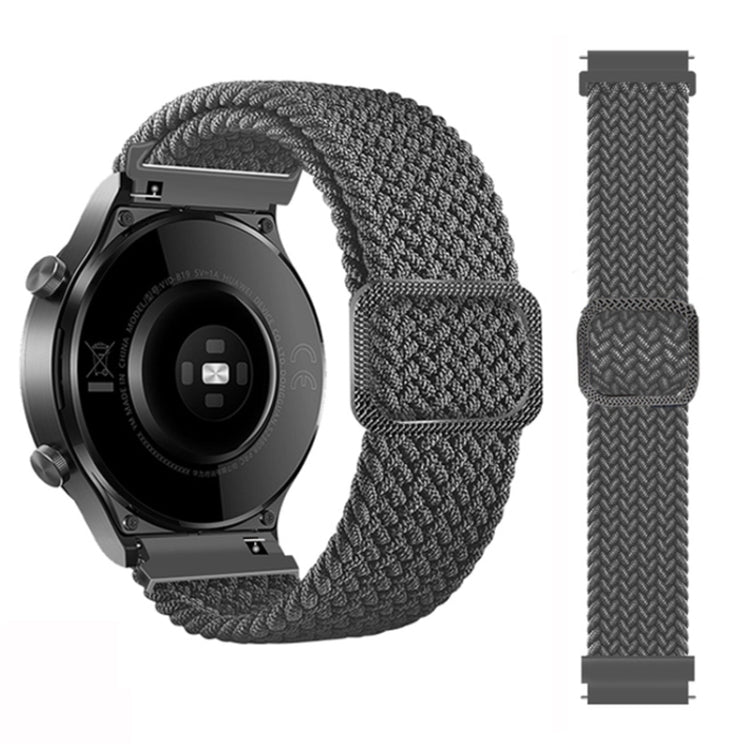 Cinturino elastico intrecciato in nylon regolabile, For Garmin Fenix 7
