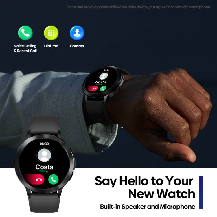 Zeblaze Btalk 2 Smart Watch HD con schermo rotondo da 1,3 pollici supporta chiamate vocali/monitoraggio della salute
