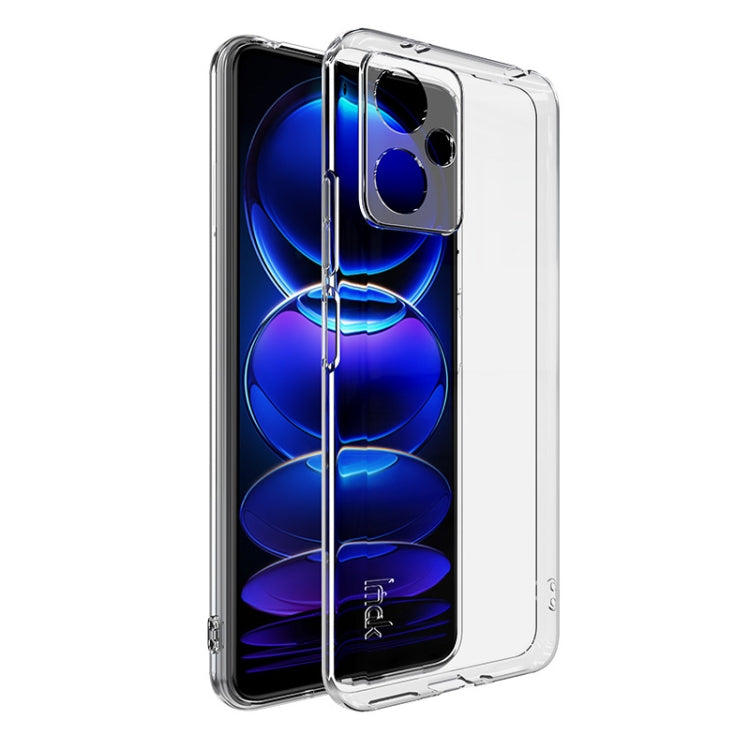 Custodia protettiva per telefono in TPU trasparente antiurto serie IMAK UX-5, For Xiaomi Redmi Note 12 China, For Xiaomi Redmi Note 12 Pro 5G India, For Xiaomi Redmi Note 12 Pro+ 5G India