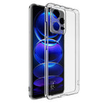 Custodia protettiva per telefono in TPU trasparente antiurto serie IMAK UX-5, For Xiaomi Redmi Note 12 China, For Xiaomi Redmi Note 12 Pro 5G India, For Xiaomi Redmi Note 12 Pro+ 5G India