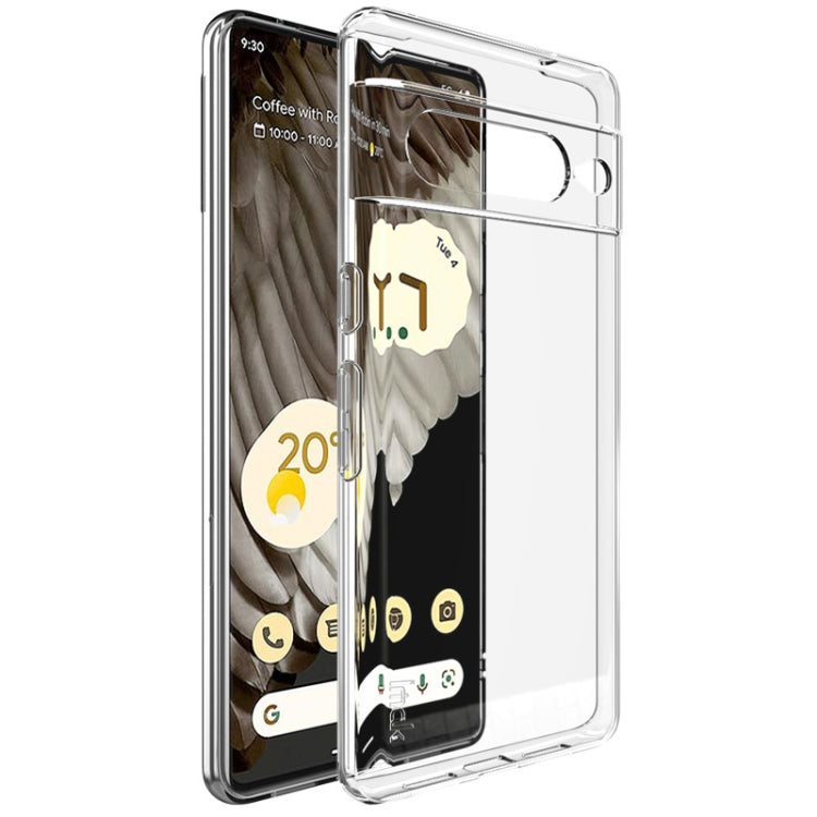 Custodia protettiva per telefono in TPU trasparente antiurto serie IMAK UX-5, For Google Pixel 7 Pro, For Google Pixel 7