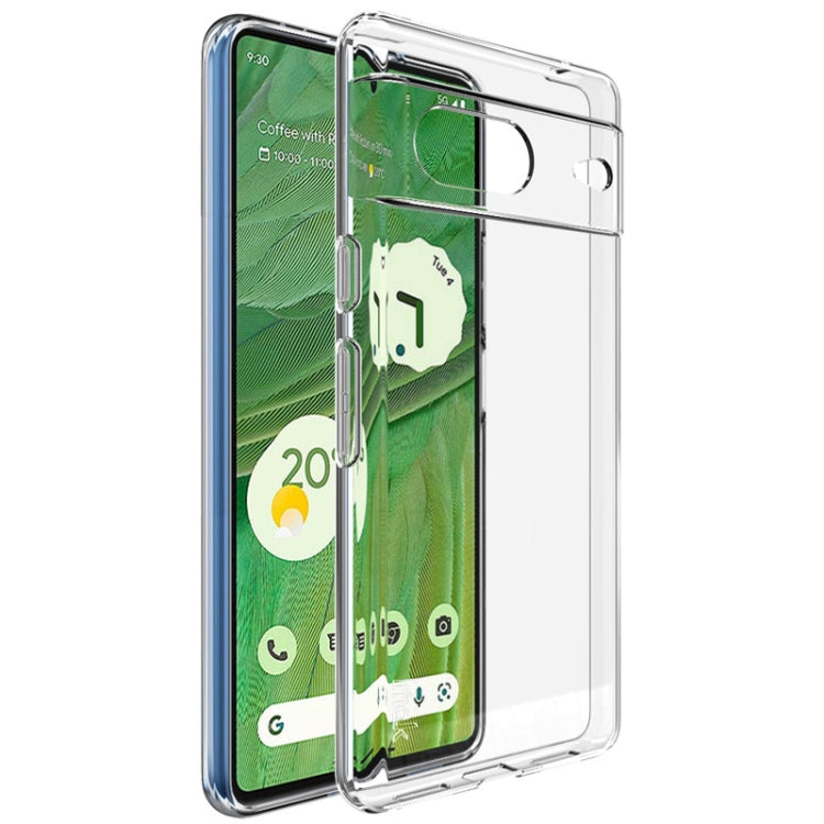 Custodia protettiva per telefono in TPU trasparente antiurto serie IMAK UX-5, For Google Pixel 7 Pro, For Google Pixel 7