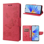 Custodia per cellulare in pelle flip orizzontale goffrata farfalla, For Samsung Galaxy A54 5G, For Nokia G60, For OPPO A17