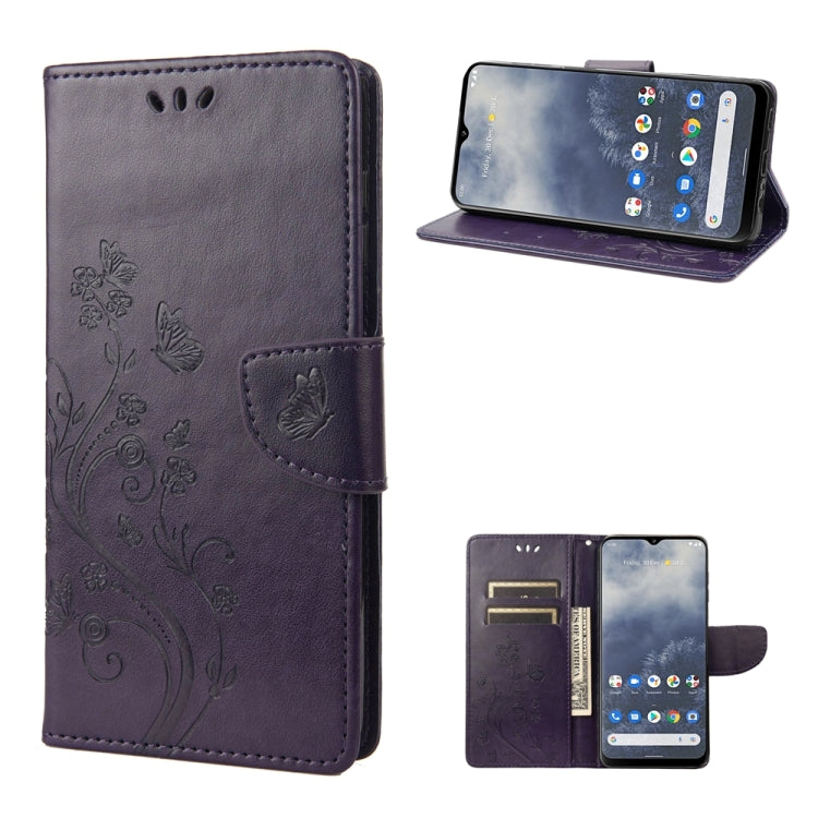 Custodia portafoglio in pelle con motivo farfalla per Samsung Gal