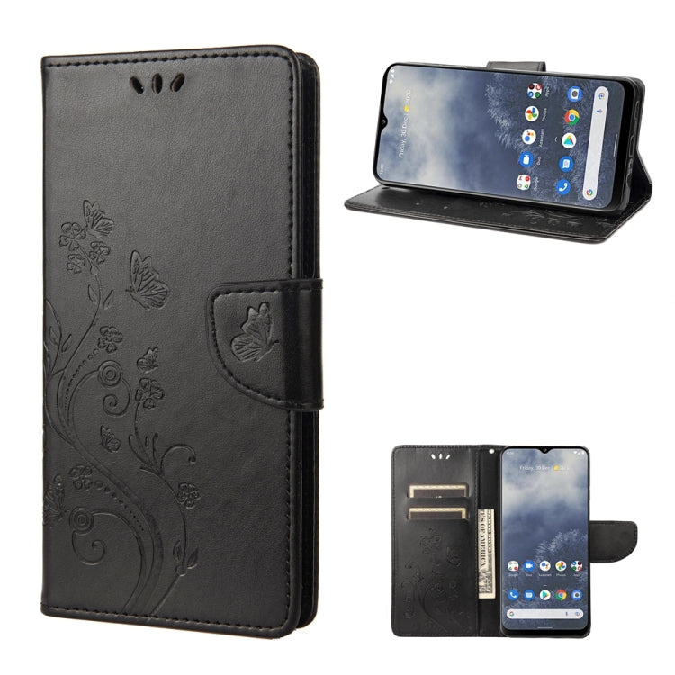 Custodia portafoglio in pelle con motivo farfalla per Samsung Gal
