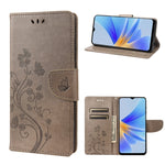Custodia portafoglio in pelle con motivo farfalla per Samsung Gal