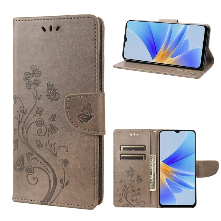 Custodia portafoglio in pelle con motivo farfalla per Samsung Gal