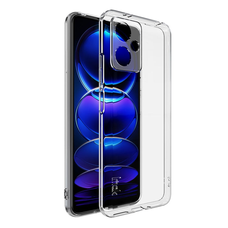 Custodia per telefono in TPU trasparente antiurto serie IMAK UX-10, For Xiaomi Redmi Note 12 China, For Xiaomi Redmi Note 12 Pro 5G India, For Xiaomi Redmi Note 12 Pro+ 5G India, For Xiaomi 12T Pro 5G, For Google Pixel 7 Pro, For Google Pixel 7