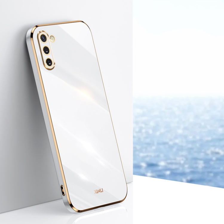 Custodia per telefono in TPU elettrolitico 6D con bordo dritto XINLI, For Samsung Galaxy Note10, For Samsung Galaxy M53 5G, For Samsung Galaxy M51