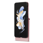 Custodia in pelle per telefono pieghevole con cerniera laterale N.BEKUS, For Samsung Galaxy Z Flip3 5G, For Samsung Galaxy Z Flip4