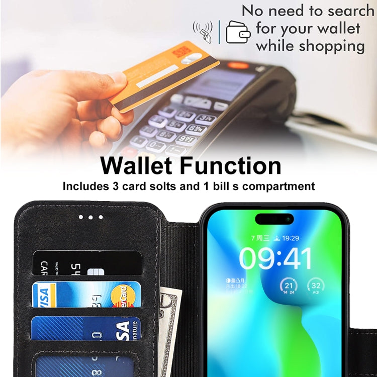 Custodia per telefono in pelle PU + TPU antiurto, For iPhone 14 Pro Max, For iPhone 14 Pro, For iPhone 14, For iPhone 14 Plus