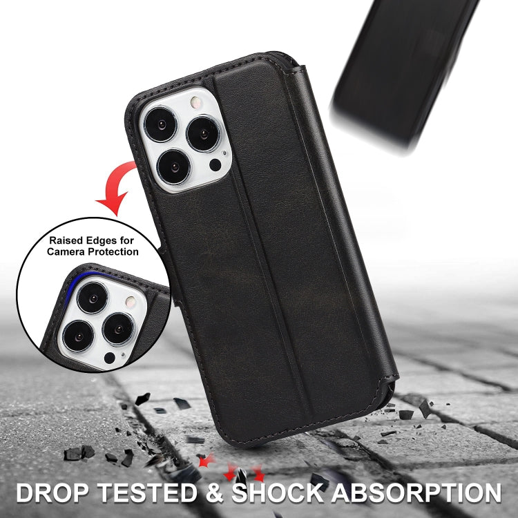 Custodia per telefono in pelle PU + TPU antiurto, For iPhone 14 Pro Max, For iPhone 14 Pro, For iPhone 14, For iPhone 14 Plus