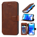 Custodia per telefono in pelle PU + TPU antiurto, For iPhone 14 Pro Max, For iPhone 14 Pro, For iPhone 14, For iPhone 14 Plus