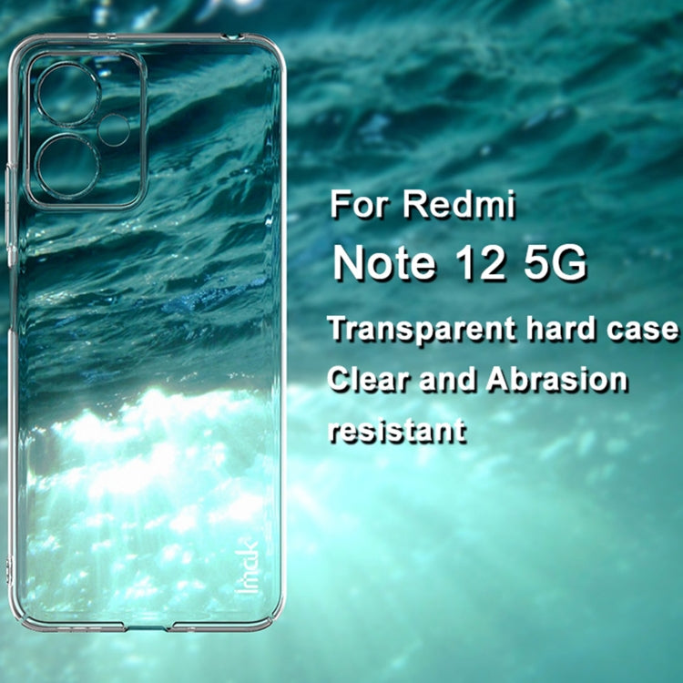 Imak Wing II Pro Series Custodia protettiva per telefono in cristallo resistente all'usura, For Xiaomi Redmi Note 12 China, For Xiaomi Redmi Note 12 Pro 5G China, For Xiaomi Redmi Note 12 Pro+ 5G India