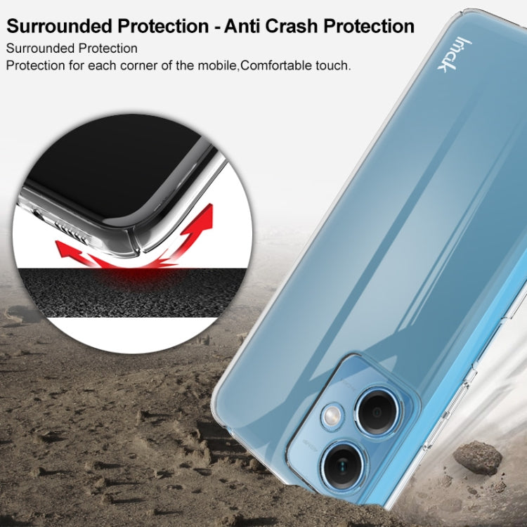 Imak Wing II Pro Series Custodia protettiva per telefono in cristallo resistente all'usura, For Xiaomi Redmi Note 12 China, For Xiaomi Redmi Note 12 Pro 5G China, For Xiaomi Redmi Note 12 Pro+ 5G India