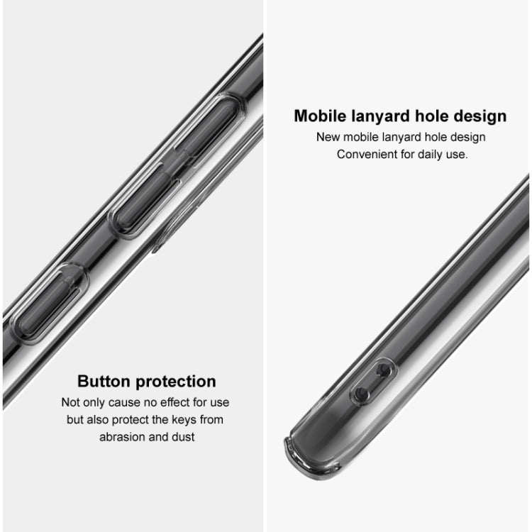 Imak Wing II Pro Series Custodia protettiva per telefono in cristallo resistente all'usura, For Xiaomi Redmi Note 12 China, For Xiaomi Redmi Note 12 Pro 5G China, For Xiaomi Redmi Note 12 Pro+ 5G India