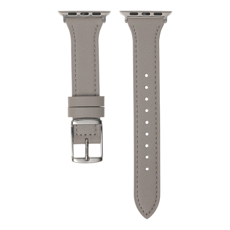 Cinturino in vera pelle traspirante per Apple Watch, Series 8&7 45mm / SE 2&6&SE&5&4 44mm / 3&2&1 42mm, Series 8&7 41mm / SE 2&6&SE&5&4 40mm / 3&2&1 38mm