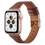 Cinturino in vera pelle traspirante per Apple Watch, Series 8&7 45mm / SE 2&6&SE&5&4 44mm / 3&2&1 42mm, Series 8&7 41mm / SE 2&6&SE&5&4 40mm / 3&2&1 38mm