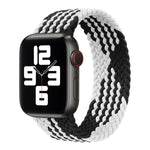 Cinturino intrecciato in nylon a giro singolo per Apple Watch Series 8&7 41mm / SE 2&6&SE&5&4 40mm / 3&2&1 38mm, For Apple Watch Series 8&7 41mm,135mm