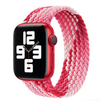 Cinturino intrecciato in nylon a giro singolo per Apple Watch Series 8&7 41mm / SE 2&6&SE&5&4 40mm / 3&2&1 38mm, For Apple Watch Series 8&7 41mm,135mm