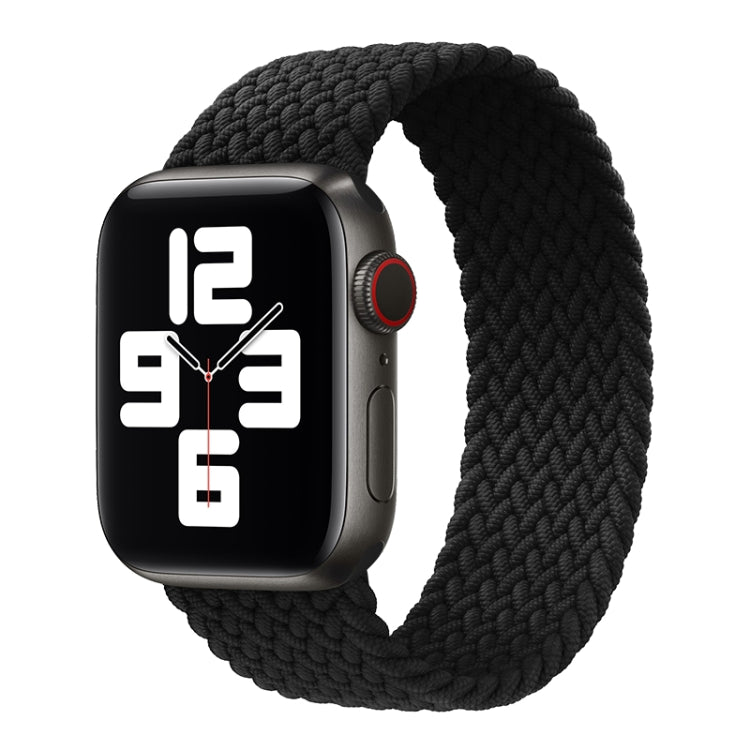 Cinturino intrecciato in nylon a giro singolo per Apple Watch Series 8&7 41mm / SE 2&6&SE&5&4 40mm / 3&2&1 38mm, For Apple Watch Series 8&7 41mm,135mm
