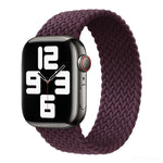 Cinturino intrecciato in nylon a giro singolo per Apple Watch Series 8&7 41mm / SE 2&6&SE&5&4 40mm / 3&2&1 38mm, For Apple Watch Series 8&7 41mm,145mm