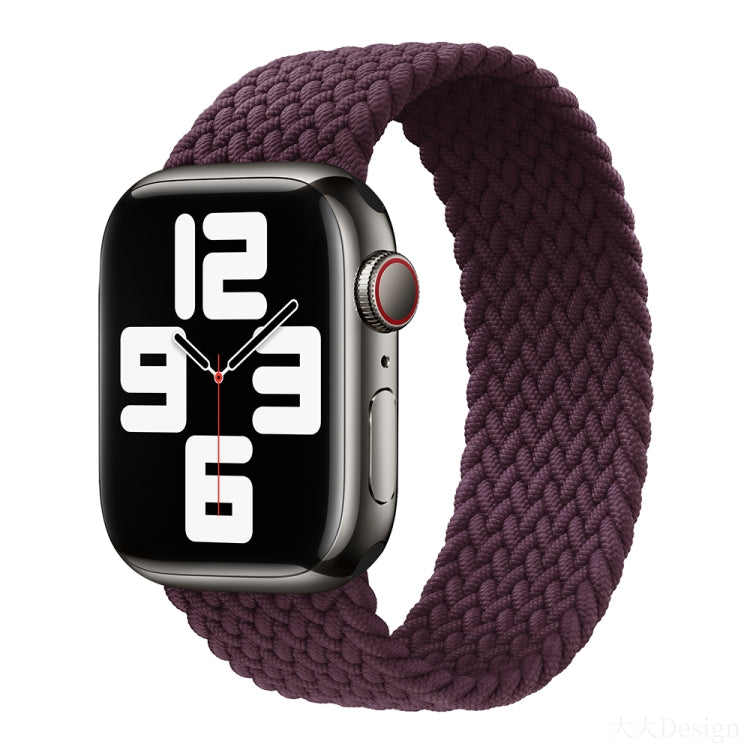 Cinturino intrecciato in nylon a giro singolo per Apple Watch Series 8&7 41mm / SE 2&6&SE&5&4 40mm / 3&2&1 38mm, For Apple Watch Series 8&7 41mm,155mm