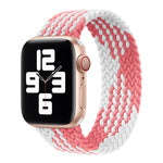 Cinturino intrecciato in nylon a giro singolo per Apple Watch Series 8&7 41mm / SE 2&6&SE&5&4 40mm / 3&2&1 38mm, For Apple Watch Series 8&7 41mm,155mm