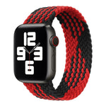 Cinturino intrecciato in nylon a giro singolo per Apple Watch Series 8&7 41mm / SE 2&6&SE&5&4 40mm / 3&2&1 38mm, For Apple Watch Series 8&7 41mm,155mm