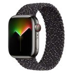 Cinturino intrecciato in nylon a giro singolo per Apple Watch Series 8&7 41mm / SE 2&6&SE&5&4 40mm / 3&2&1 38mm, For Apple Watch Series 8&7 41mm,155mm