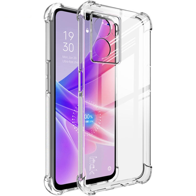 Imak Custodia per telefono in TPU antiurto per airbag, For Honor X30 5G/Magic4 Lite 5G/X40 GT 5G, For OnePlus Nord N300 5G, For OPPO K10 5G India/A77 5G 2022/A57 5G 2022, For Realme Narzo 50 5G/Q5i 5G/V23 5G/V23i 5G, For Xiaomi Redmi Note 12 China     ...