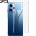 2 pezzi di protezione per schermo intero curvo imak Pellicola idrogel per protezione posteriore, For Xiaomi Redmi Note 12 Pro 5G China/Indian, For Xiaomi Redmi Note 12 Pro+ 5G China/Indian, For Xiaomi 12T/12T Pro/Redmi K50
