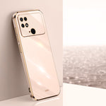 Custodia per telefono in TPU elettrolitico 6D con bordo dritto XINLI, For Xiaomi Poco M4 5G, For Xiaomi Poco M4 Pro, For Xiaomi Poco C40