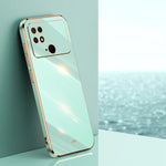 Custodia per telefono in TPU elettrolitico 6D con bordo dritto XINLI, For Xiaomi Poco M4 5G, For Xiaomi Poco M4 Pro, For Xiaomi Poco C40