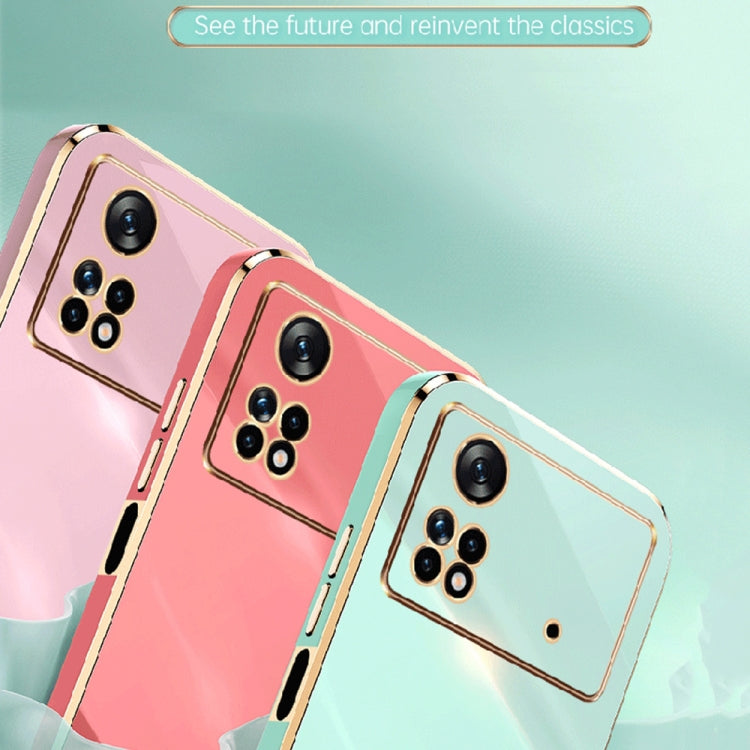 Custodia per telefono in TPU elettrolitico 6D con bordo dritto XINLI, For Xiaomi Poco X4 Pro 5G, For Xiaomi Civi 2, For Xiaomi 13