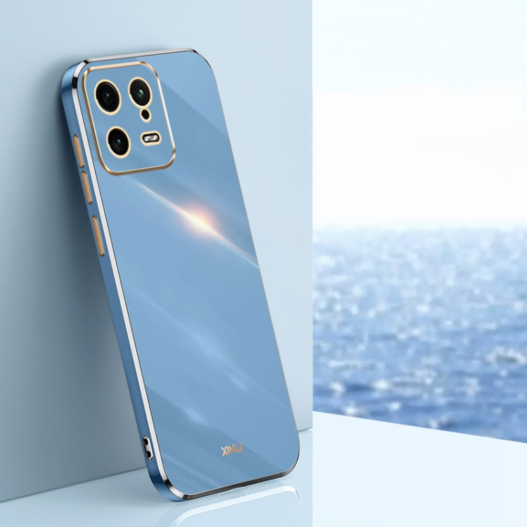 Custodia per telefono in TPU elettrolitico 6D con bordo dritto XINLI, For Xiaomi Poco X4 Pro 5G, For Xiaomi Civi 2, For Xiaomi 13