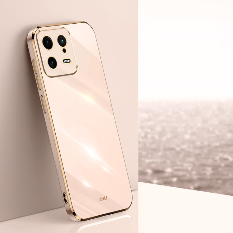 Custodia per telefono in TPU elettrolitico 6D con bordo dritto XINLI, For Xiaomi Poco X4 Pro 5G, For Xiaomi Civi 2, For Xiaomi 13