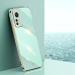 Custodia per telefono in TPU elettrolitico 6D con bordo dritto XINLI, For Xiaomi 12, For Xiaomi 12T Pro, For Xiaomi 12 Lite